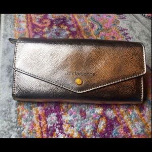 Rose Gold Liz Claiborne Wallet